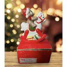 “Christmas Ride” Teddy Music Box Ebeling & Reuss Vintage 1984 Plays “Toy Land” picture