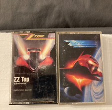 Vintage ZZ Top (1983, 1985 rock cassette tape lot x2) Eliminator, Afterburner picture