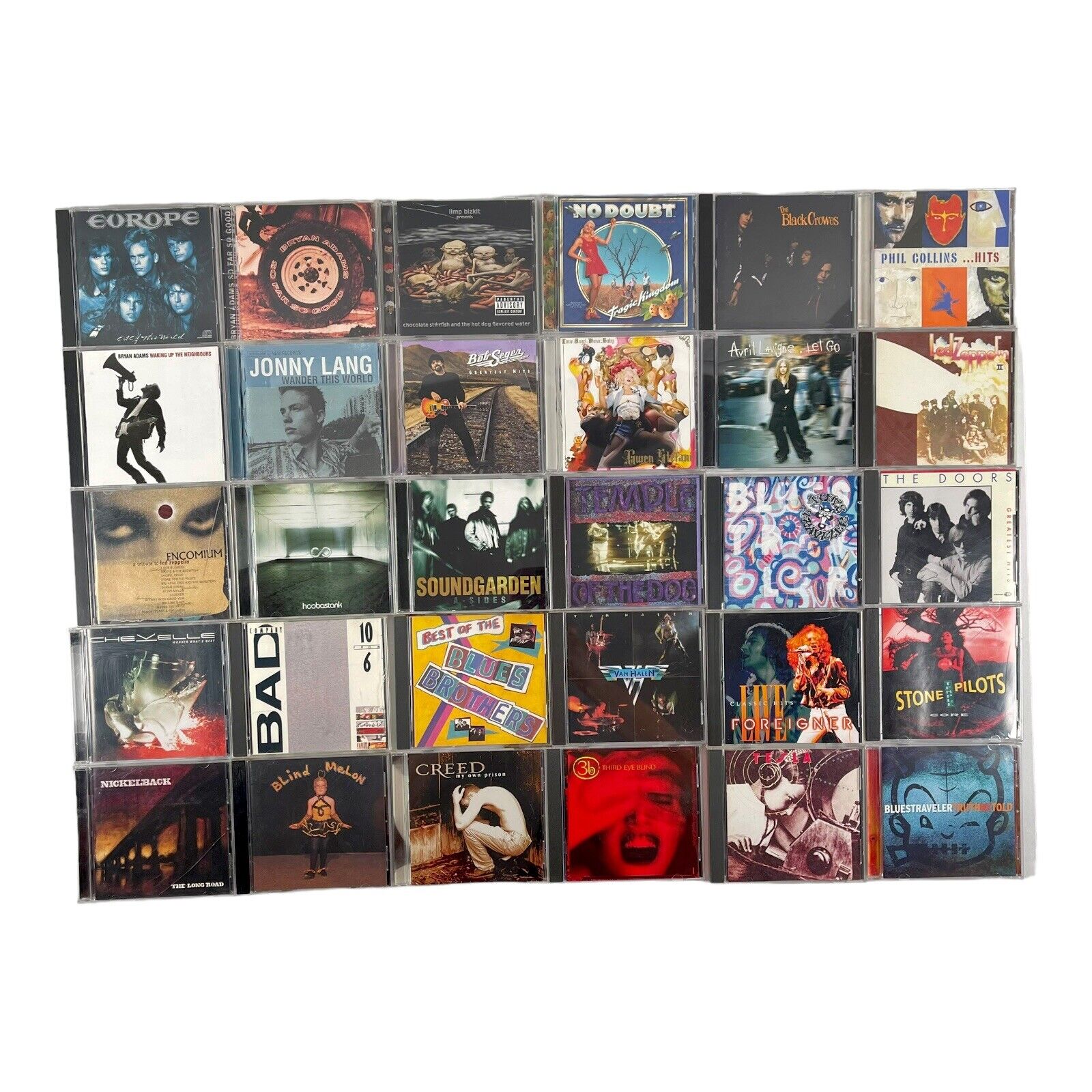 Rock CDs Lot of 30 - Alternative Heavy Metal Grunge Hard Rock Classic 80s-Y2K B