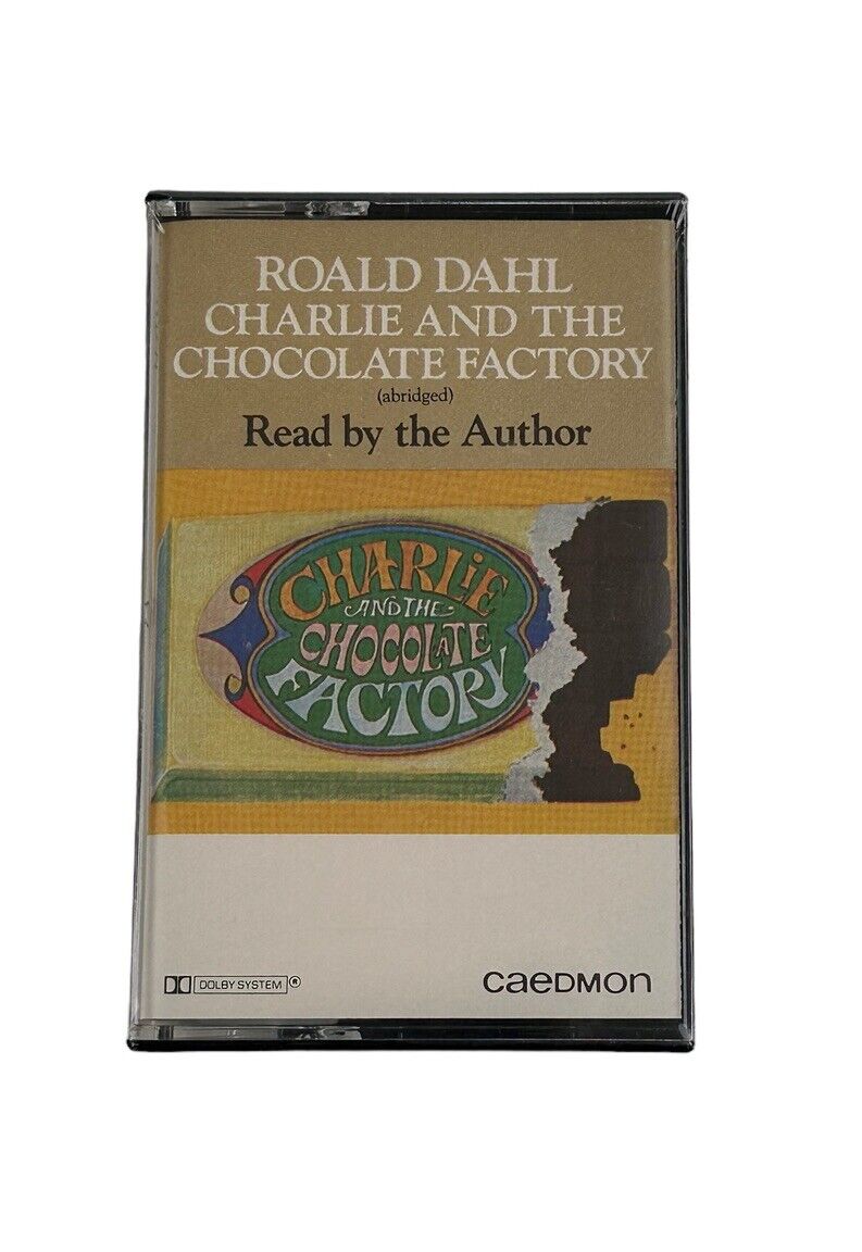 NEW: Charlie and the Chocolate Factory by Roald Dahl (Cassette, 1975) Caedmon