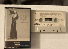 1974 Cher Dark Lady MCAC-2113 Cassette Tape RARE PAPER LABELS picture