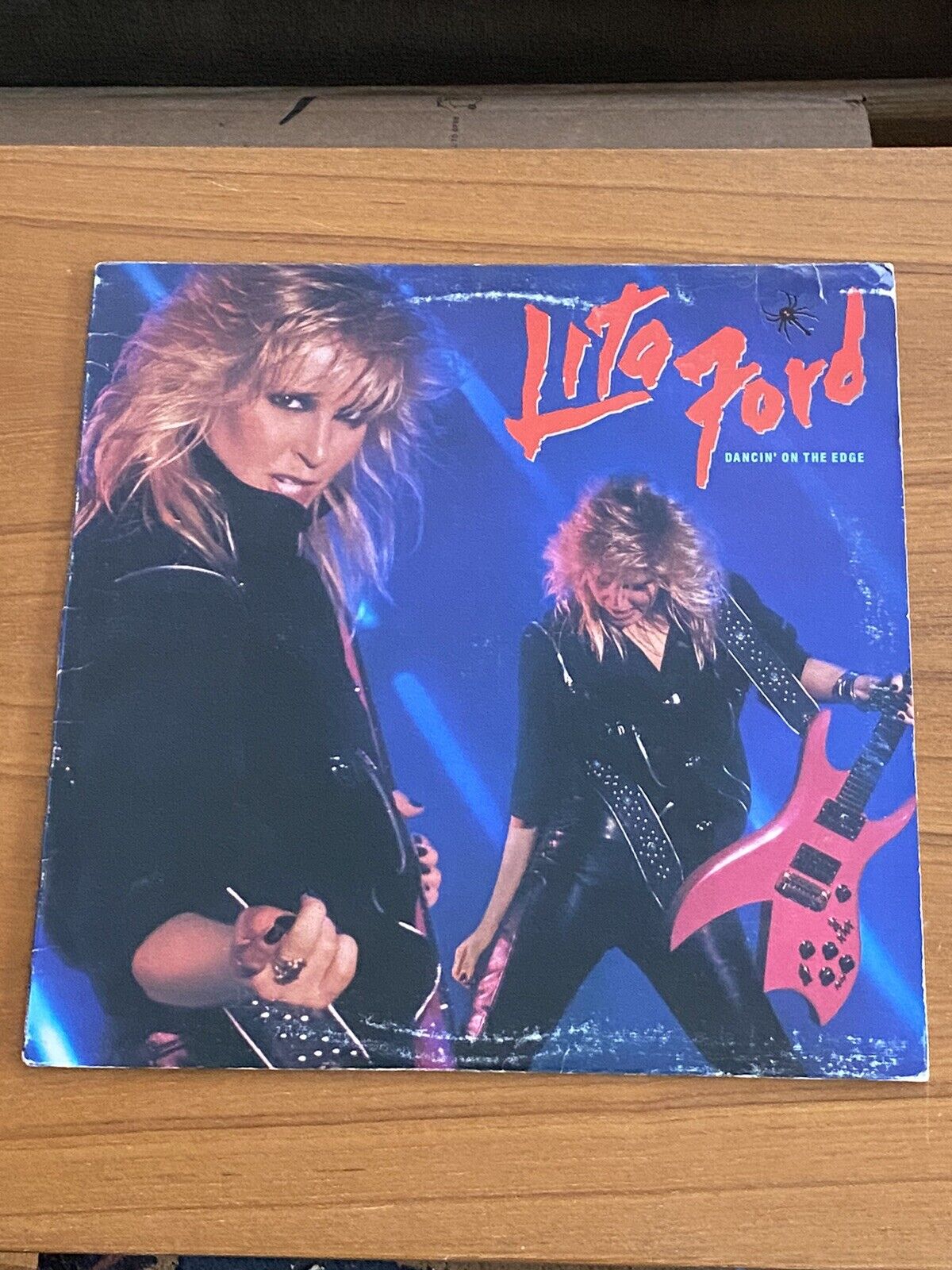 LITA FORD Dancin' On The Edge LP 1984 MERCURY VG+ Vinyl