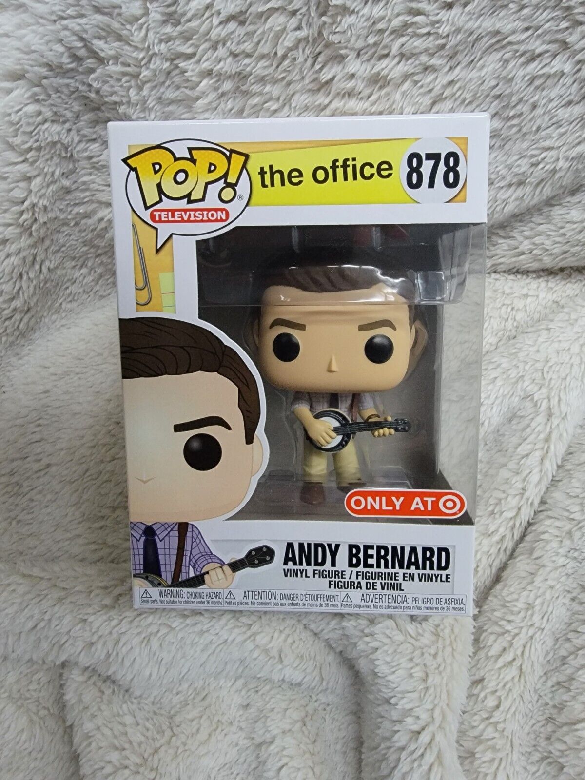 Funko Pop TV: The Office - Andy Bernard with Banjo #878 - Target Exclusive