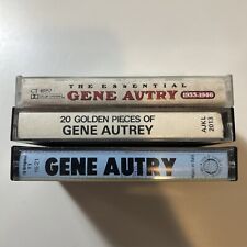 Cassette Gene Autry Country Western Lot of 3 picture