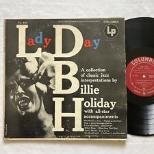 BILLIE HOLIDAY - Lady Day 1961 Mono LP Record Columbia C 637 Soul Jazz picture