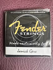 IRON MAIDEN - Janick Gers Custom Band Issue Fender Tour Guitar Strings  picture