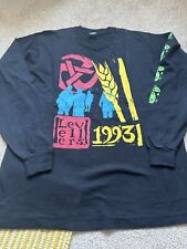Levellers vintage 1993 long sleeve subvert tour t shirt XL picture