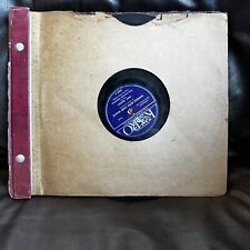 5 Vintage 78 RPM Records In Album Storage Book picture
