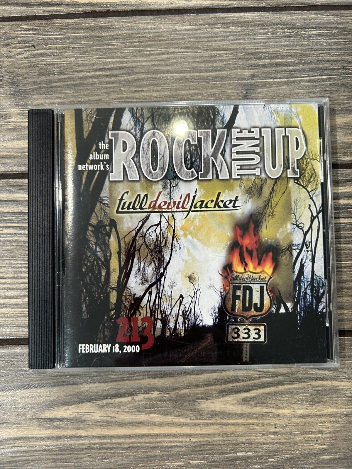 Vintage February 18 2000 Rock Tune Up Full Devil Jacket CD Promo