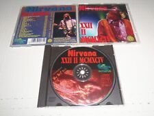 NIRVANA    XXII  II  MCMXCIV   LIVE in ITALY....IMPORT  cd   1994 picture