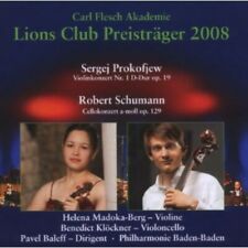 PROKOFIEFF & SCHUMANN - LIONS CLUB PREISTRAEGER 2 NEW CD picture