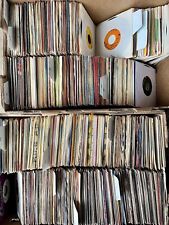 VINYL LOT JUKEBOX RECORDS Rock Pop Mixed Genres - Lot of 40 45 rpm 50's-80's picture