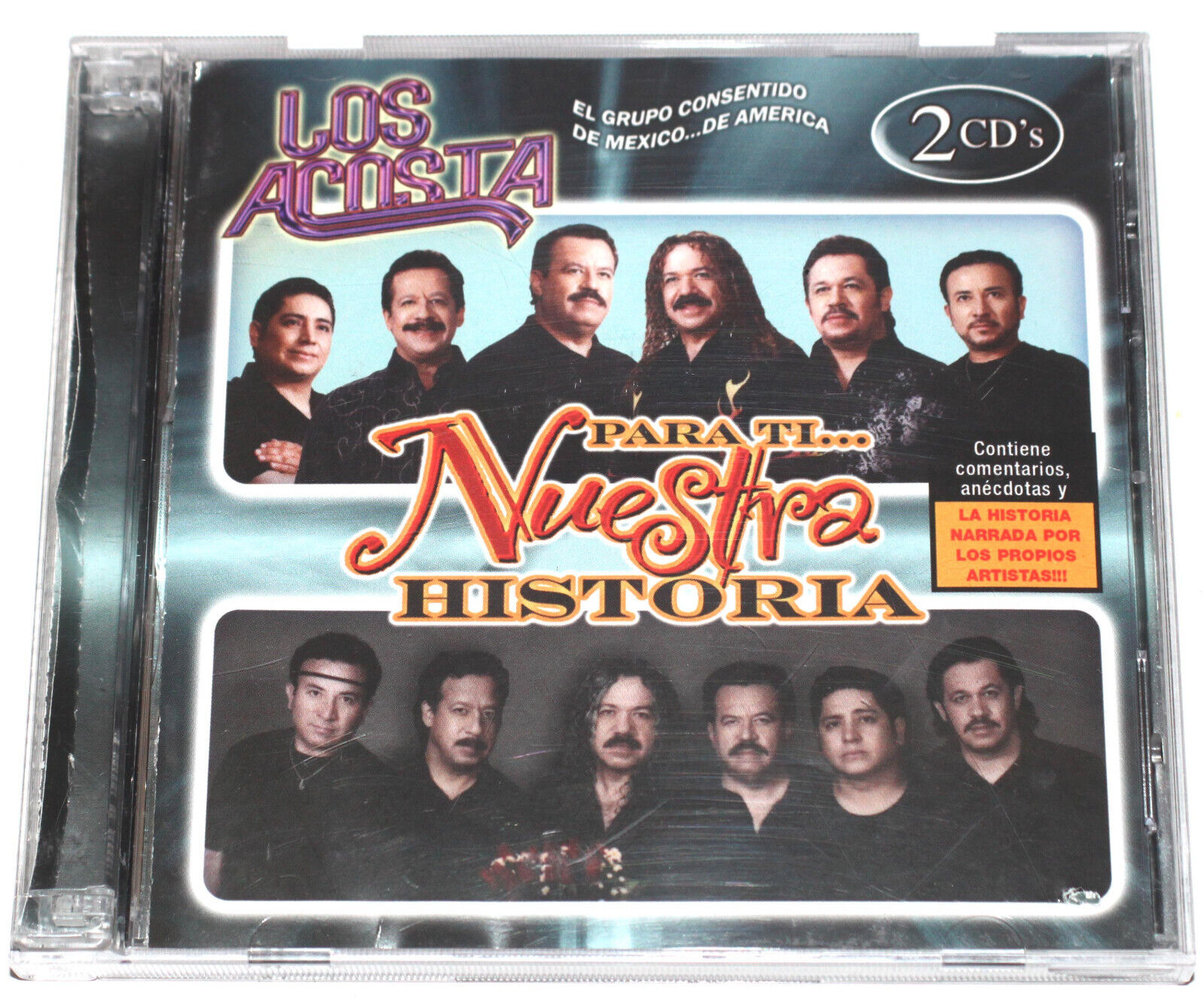 Los Acosta - Para Ti... Nuestra Historia (2CD 2006) Grupo Consentido de Mexico