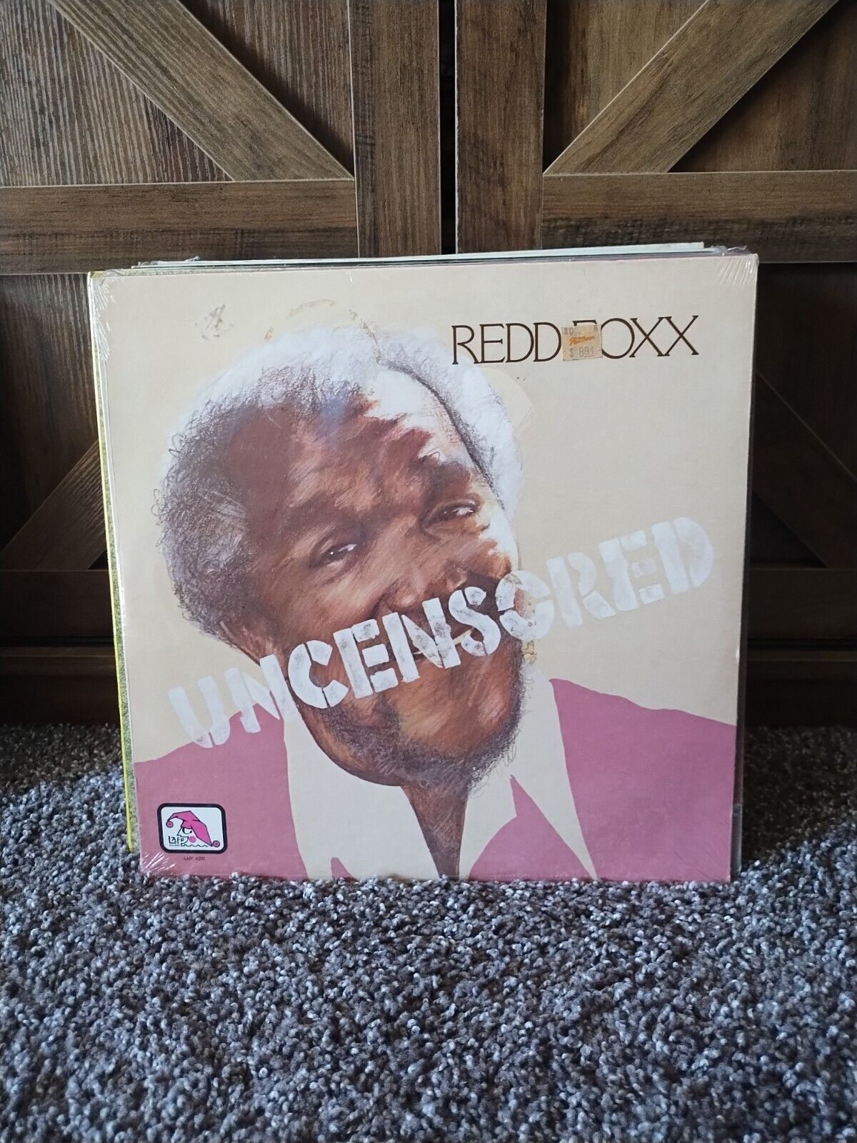 SEALED 1980 Comedy RECORD Vinyl REDD FOXX Uncensored LAFF Stereo A-210