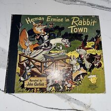Herman Ermine in Rabbit Town Narrated by John Garfield 1950s Vintage picture