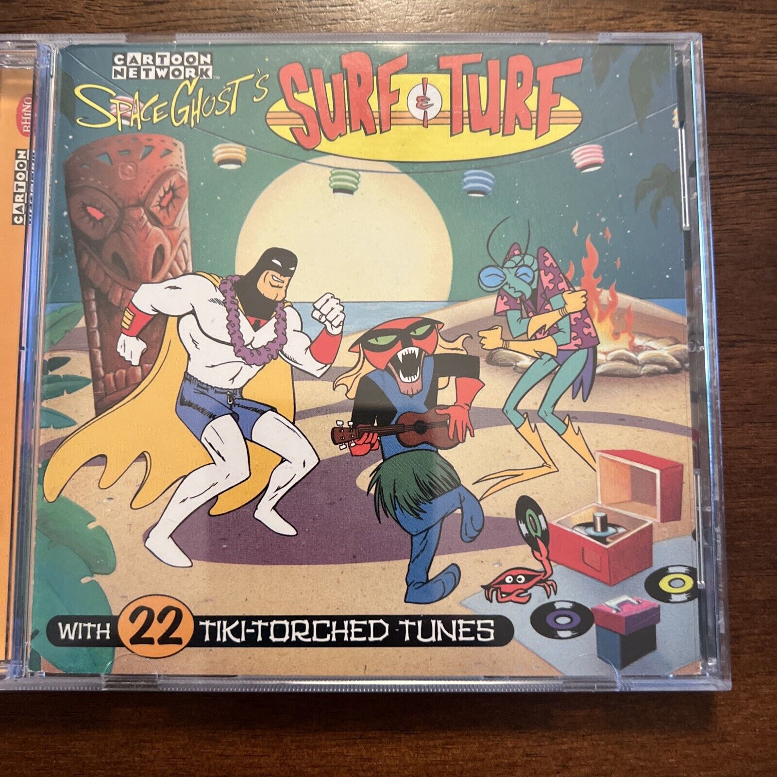 Space Ghost\'s Surf & Turf 22 Tiki-Torched Tunes  CD Promotional Promo Use Rare