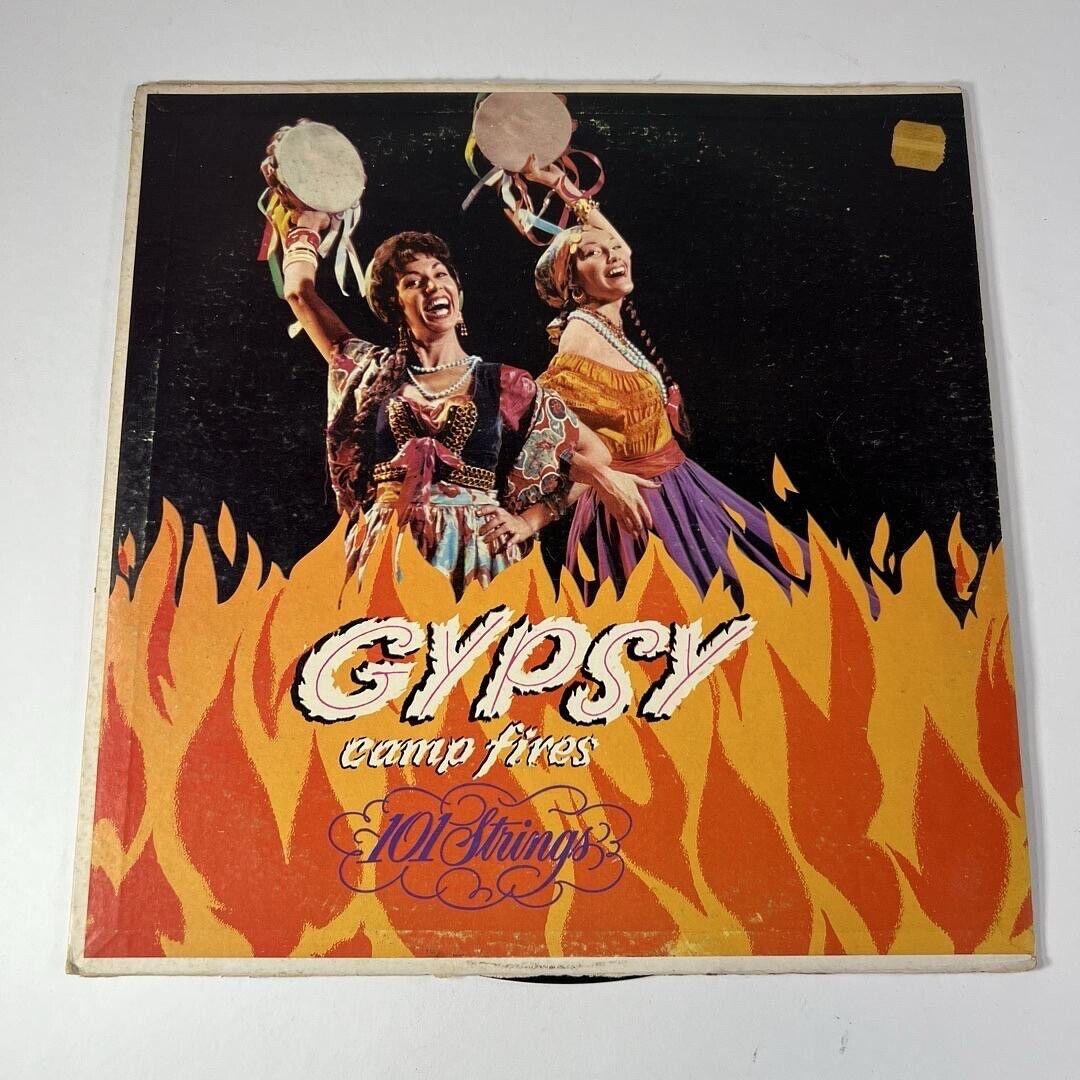 Gypsy Camp Fires Record - Somerset Records SF-8100 - Vintage 101 Strings