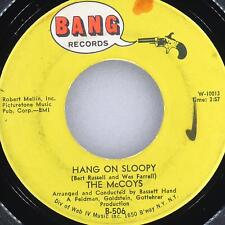 THE MCCOYS Hang On Sloopy / I Can'T Explain It BANG B-506 VG- 45rpm 7