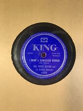 King 78 RPM Dirty Blues Bull Moose Jackson 1948 Want A Bowlegged Woman R&B 4189 picture