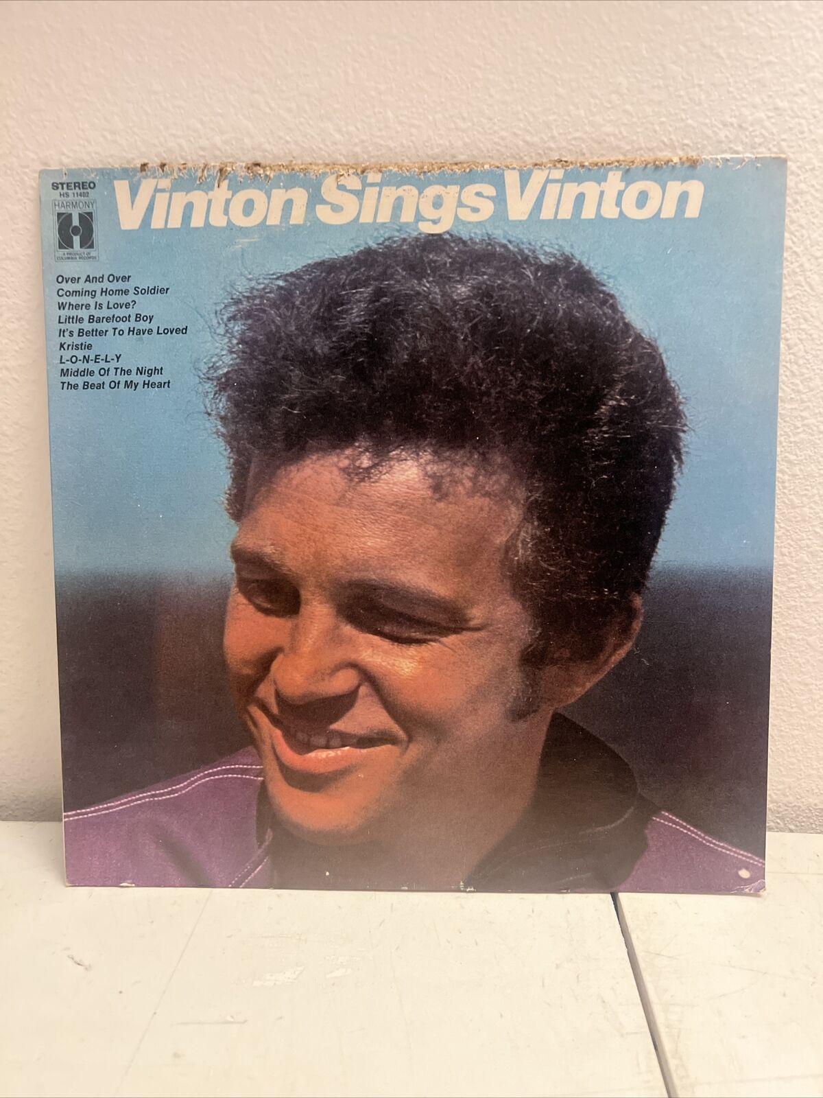Bobby Vinton - Vinton Sings Vinton Harmony 1970 HS 11402 LP Stereo Vinyl LP
