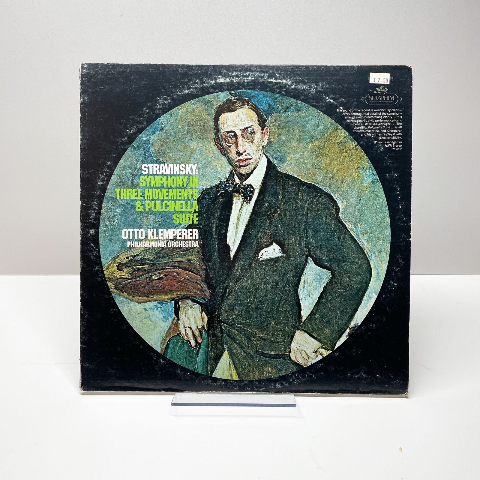 Stravinsky: Symphony In Three Movements & Pulcinella Suite - Vinyl LP Record - 