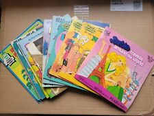 Lot Of 13 Childrens Records Barbie Electric Company Disney Peter Pan Mary... picture