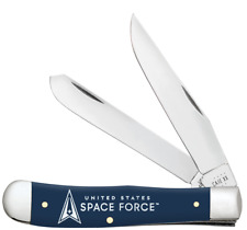 Case xx Knives U.S. Space Force Trapper 32407 Navy Blue picture