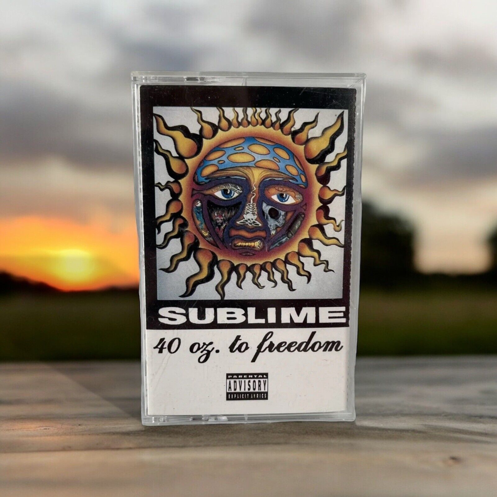 Sublime 40 oz. to Freedom Album Cassette Tape Ska Punk Reggae Rock Vintage 1992