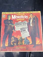 Famous Monsters Speak, Wonderland Records 1974 SEALED Vinyl LP Gabriel Dell picture