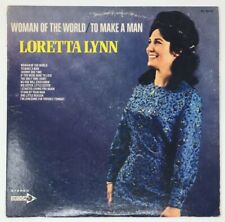 LORETTA LYNN “Woman Of The World” SIGNED Autograph Vinyl Record Album LP JSA COA picture