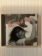 VARIOUS ARTISTS ~MASTERS OF METAL -~1995 Compilation Warrant Sanctuary etc G5 picture