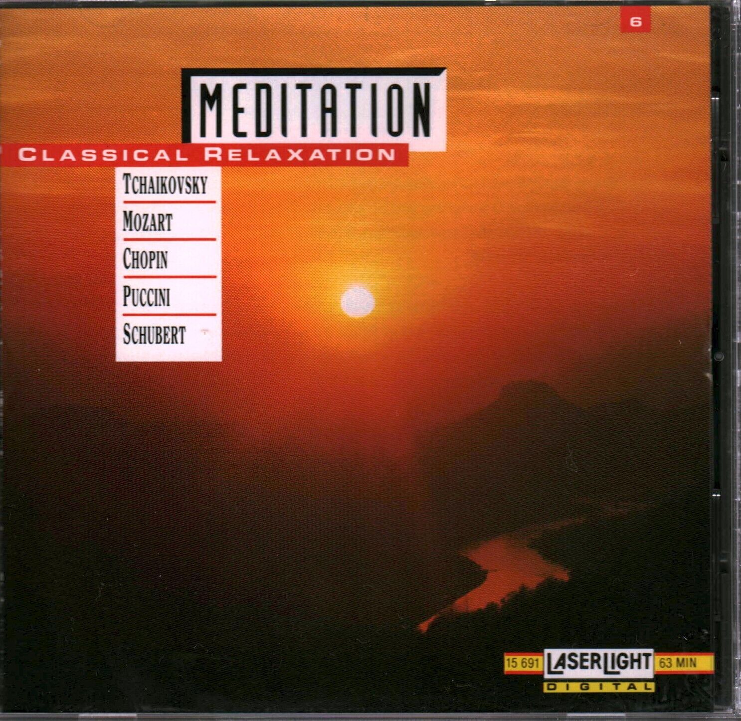 Meditation: Classical Relaxation, Vol. 6 (CD, May-1998, Delta Distribution)