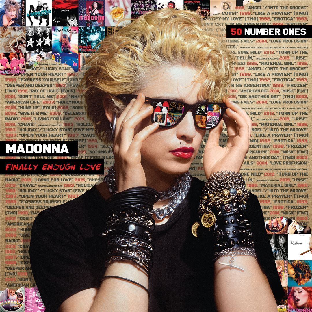 MADONNA FINALLY ENOUGH LOVE: 50 NUMBER ONES NEW LP