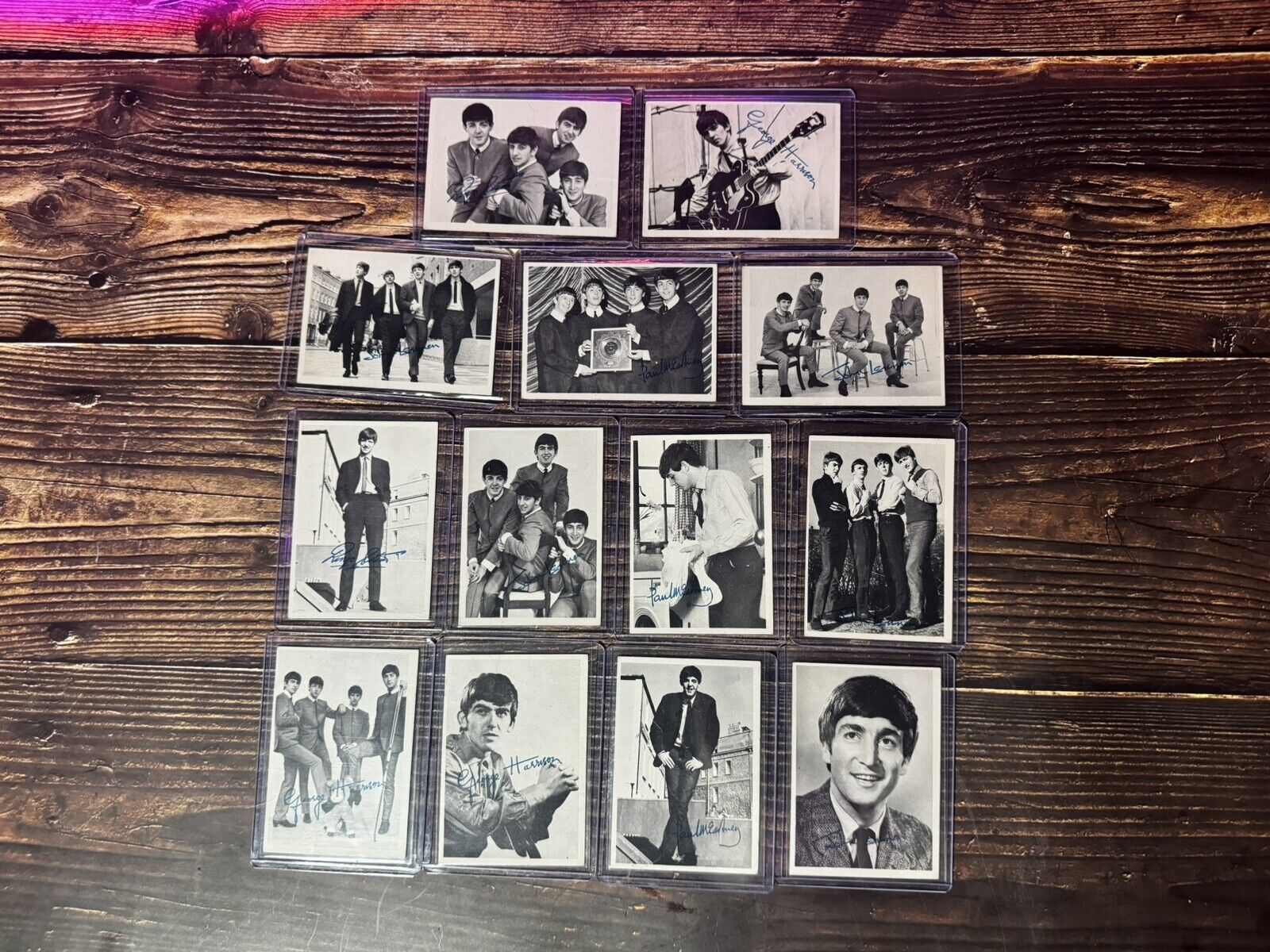 Vintage Beatles 1964 Topps Trading Cards 1st Series - very good