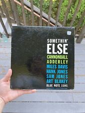 Somethin’ Else Cannonball Adderley Vinyl 1958 Mono Blue Note 1st Miles Davis  picture