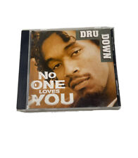 Dru Down Cd No One Loves You Single Hip Hop 1995 Relativity Records Rap Music  picture