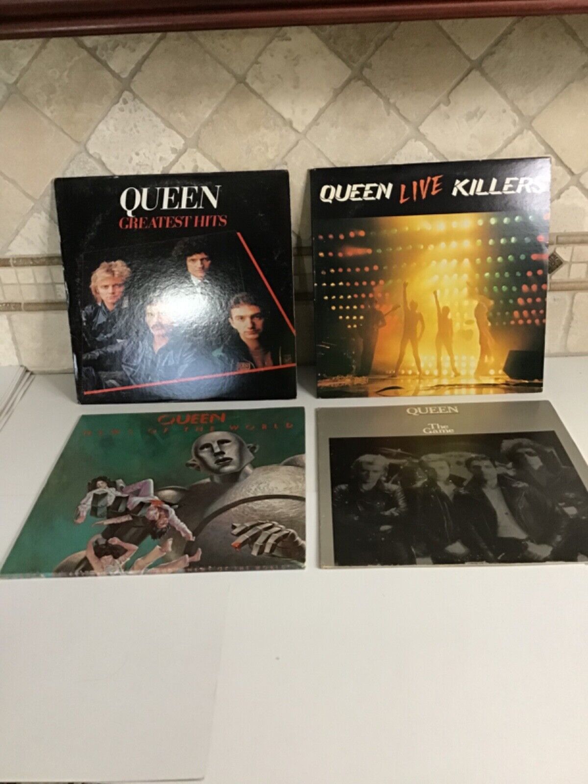 Queen 4 LP LOT  NM VINYLS 1st pressings -  listing details for more info/titles