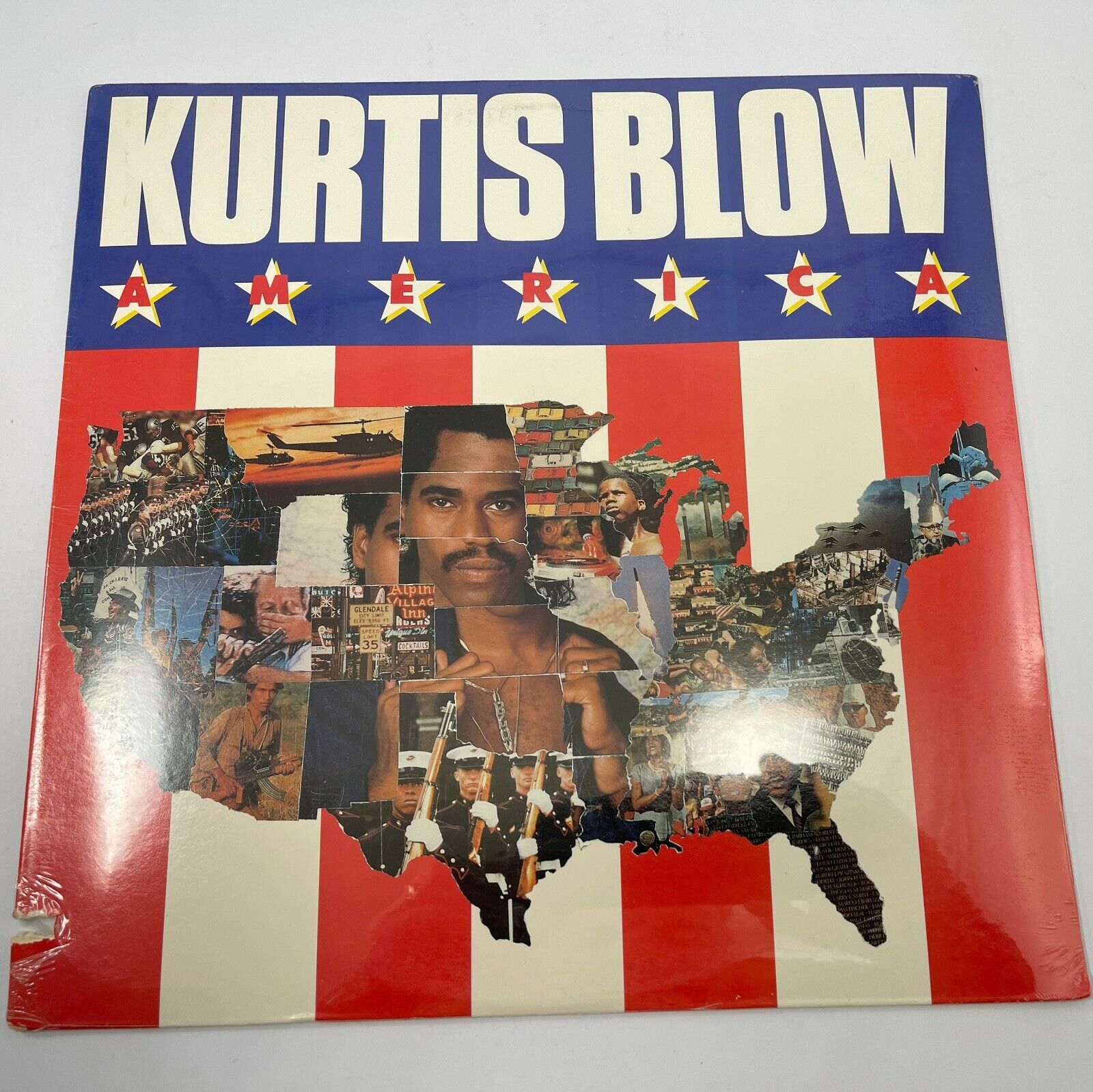 KURTIS BLOW America - NEW SEALED LP VINYL - CUTOUT - 1985 MERCURY 826 141-1