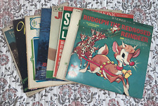 EIGHT  OLD/VINTAGE  CHRISTMAS  VINYL LP  RECORDS  -  FREE   SHIPPING  -  LOT # 2 picture