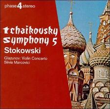 Silvia Marcovici : Tchaikovsky: Symphony No. 5  Glazunov: CD picture
