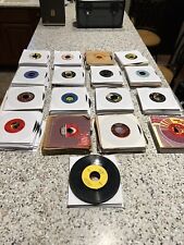 Lot of 336 45 rpm Vintage 7” Vinyl Records Mostly 50's, 60’s And 70’s picture