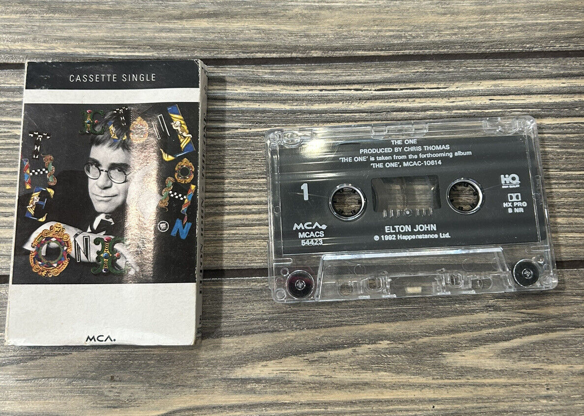 Vintage 1992 The One Elton John Produced Chris Tomlin Cassette Tape