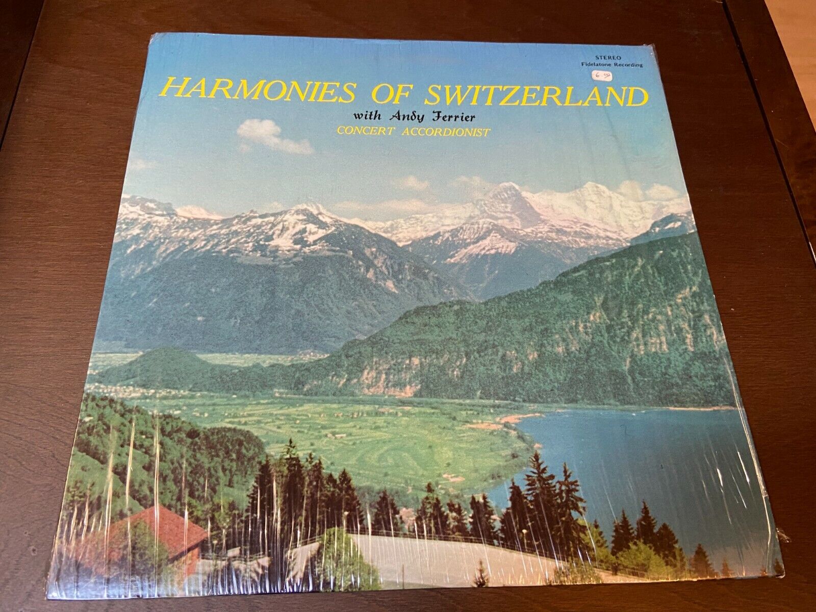 Harmonies of Switzerland~Andy Ferrier~RARE PRIVATE~Accordion, Euro, Swiss Folk 