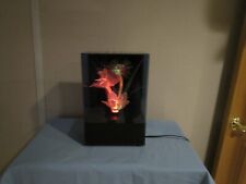 Vintage Fiber Optic Flower Color Changing Light Lamp with Music Box   picture