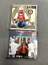 2x Rare Diplomats Vol 2 and 4 Dipset Mixtapes Promo Mix CDS Harlem NYC Camron picture