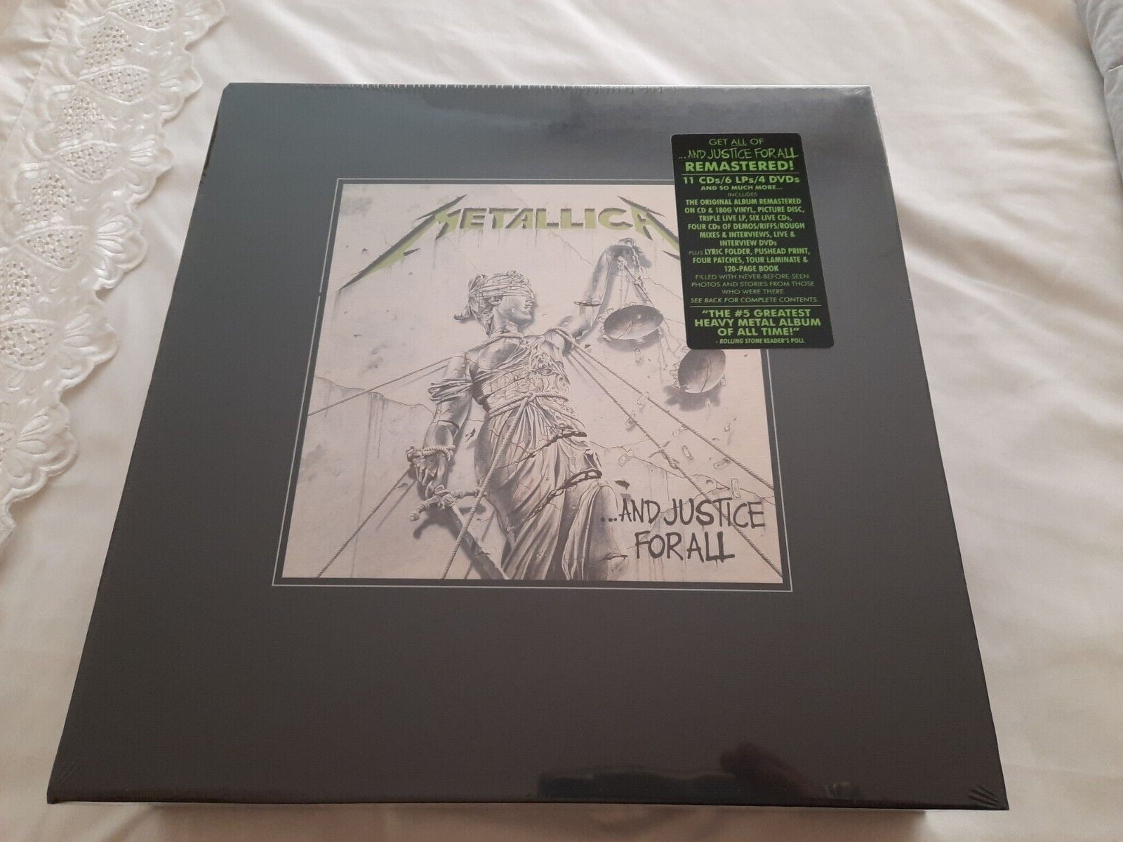 Metallica- ...And Justice For All, Remastered Box Set New in Shrink Wrap