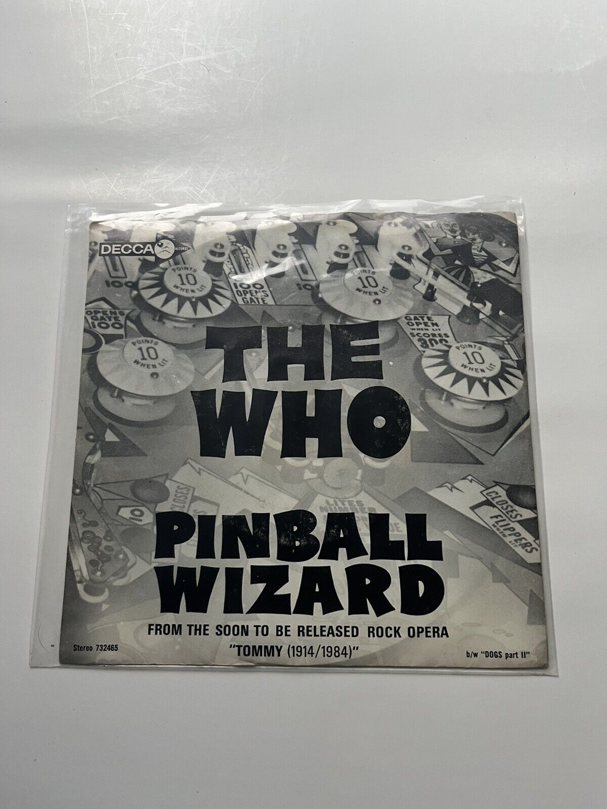 The Who Pinball Wizard 7”