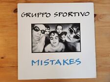 Gruppo Sportivo - Mistakes - 1978 NM Vinyl - Dutch Band picture