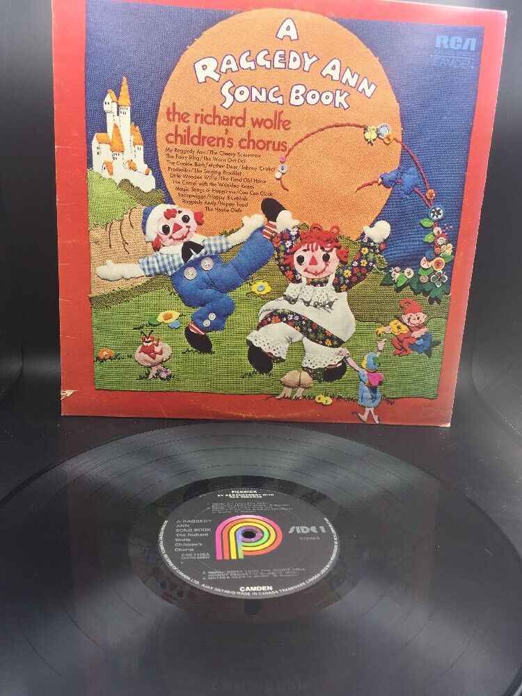 RAGGEDY ANN SONG BOOK Vintage 1971 Record LP  *Limited Release* Children Chorus