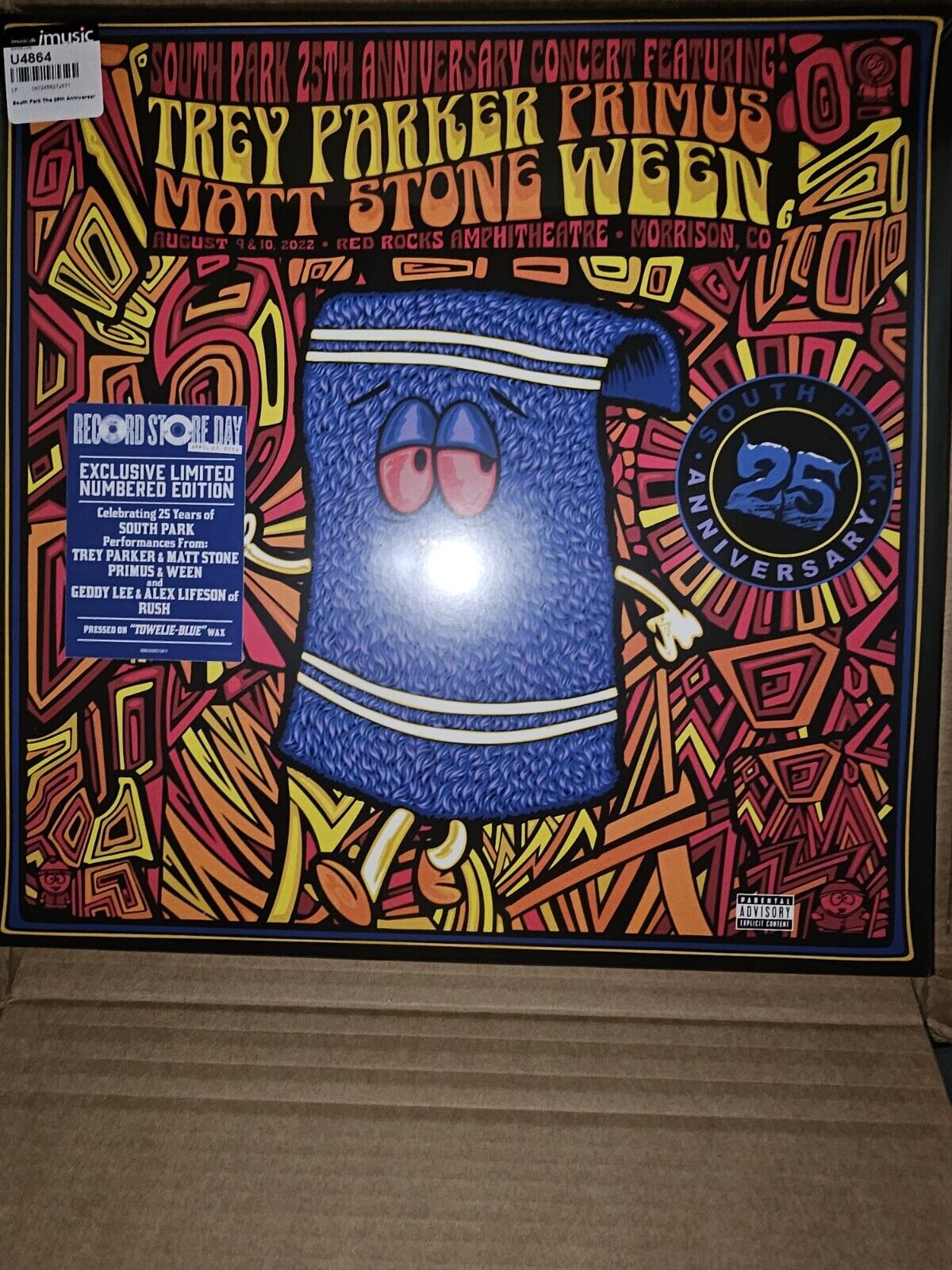 South Park 25th Anniversary 3xLP RSD 2024 SEALED IN HAND